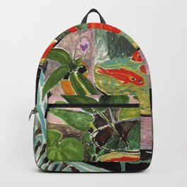 Henri matisse Goldfish Backpack | Henrimatisse, Homedecoration, Painters, Abstract, Fovism, Painting, Art, Painter, Wallart, Expressionism 
