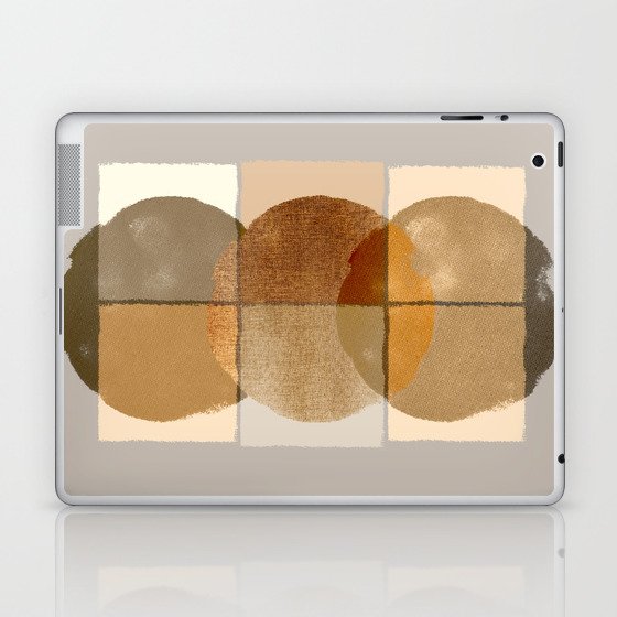 Scandinavian Mid Century Modern Neutrals Laptop & iPad Skin