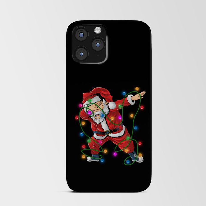 Dabbing Santa Claus iPhone Card Case