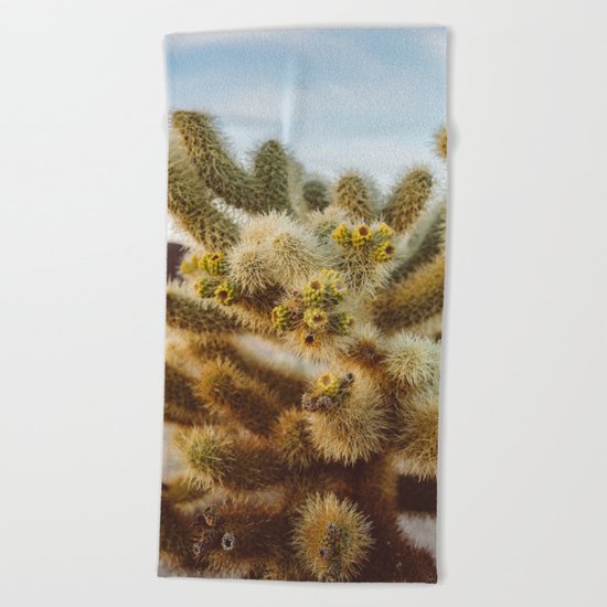 Cholla Cactus Garden IV Beach Towel