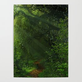 Enchanted Woodland Poster