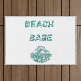 Beach Babe Outdoor Rug
