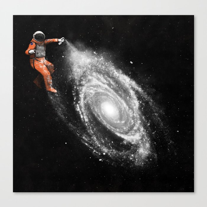 Space Art Canvas Print