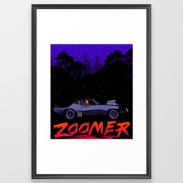 ZOOMER Framed Art Print
