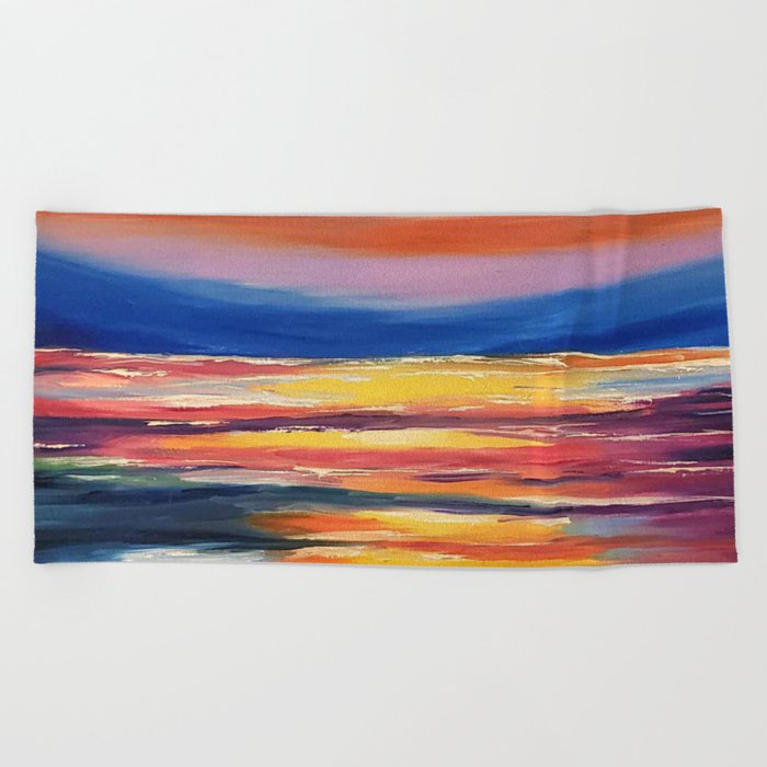 CLEARANCE IN THE PAINT AISLE Beach Towel by ElementsOfAllison
