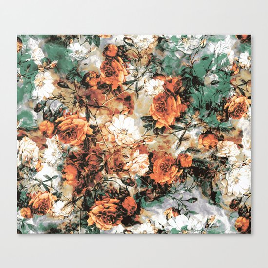 ABSTRACT ROSES Canvas Print