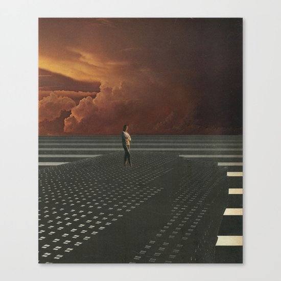 Be Brave Canvas Print