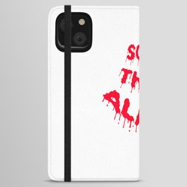 red scare iPhone Wallet Case