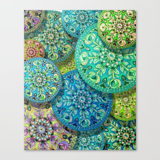 And The Wheels Canvas Print