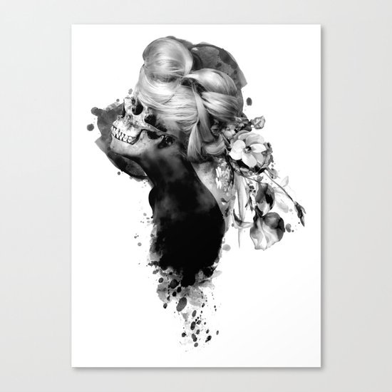 MOMENTO MORI XII Canvas Print