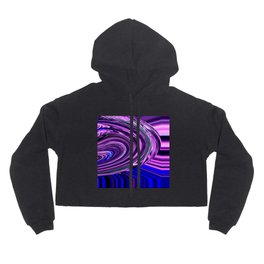 BLUE PURPLE ABSTRACTION Hoody