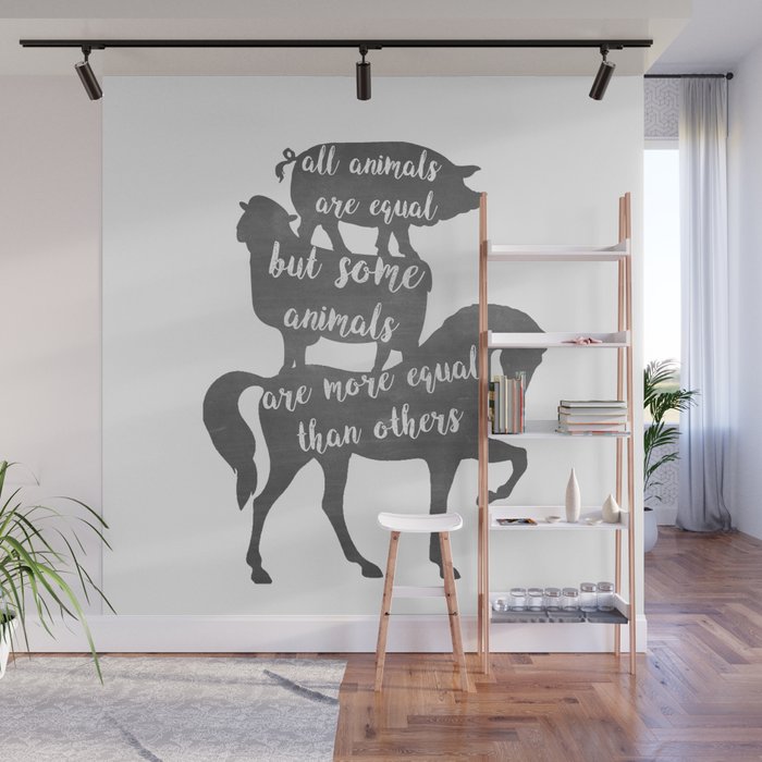 Animal Farm George Orwell Wall Mural By Arabellatome