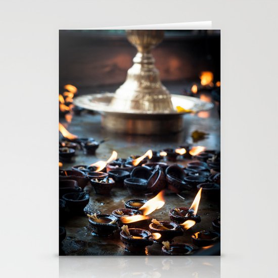 Divine Diyas Stationery Cards