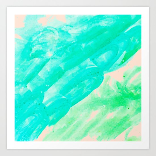 Tropical Souvenir #society6 #decor #buyart Art Print