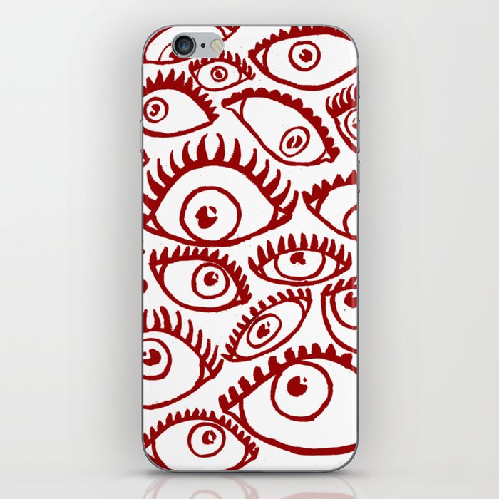 Seeing Red iPhone Skin