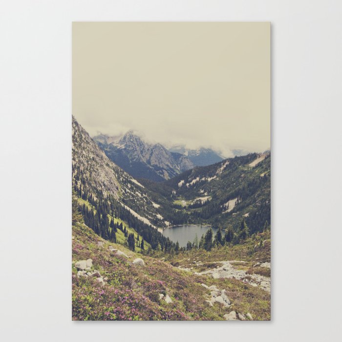 Mountain Flowers Canvas Print