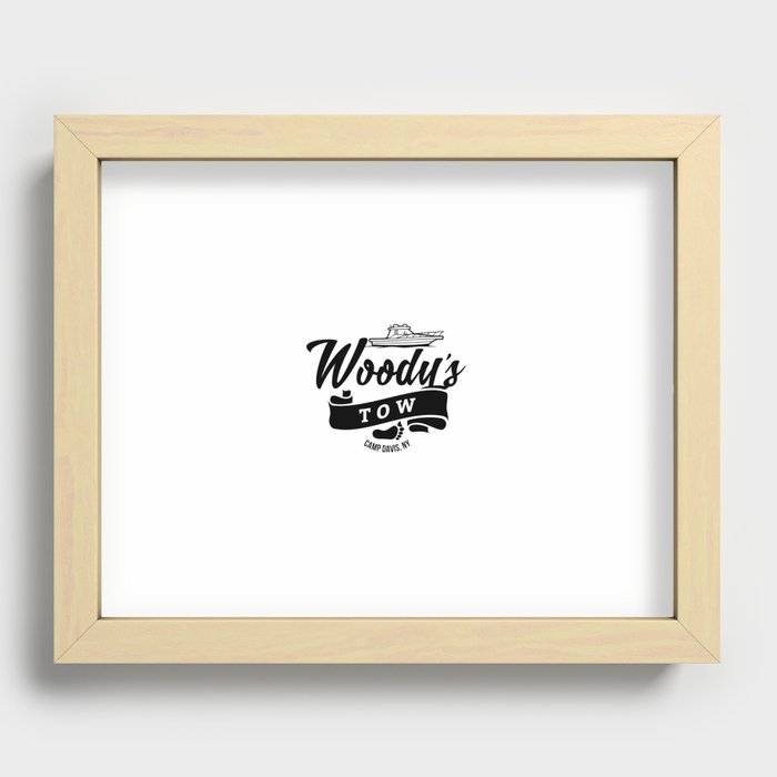 woody's tow 2 Recessed Framed Print