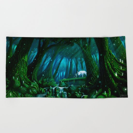 Mononoke Beach Towel