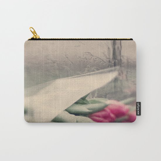 tulips on a rainy day Carry-All Pouch