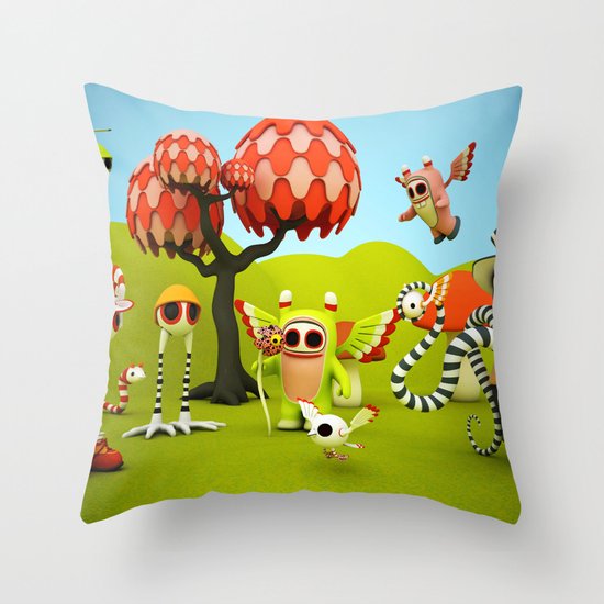The Gathering Throw Pillow