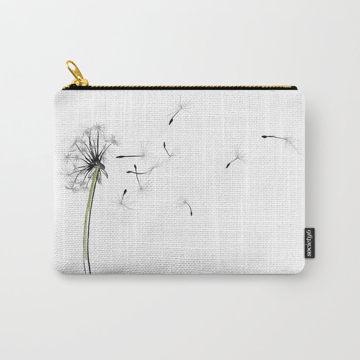 dandelion on the fish - flowers in the breeze Carry-All Pouch