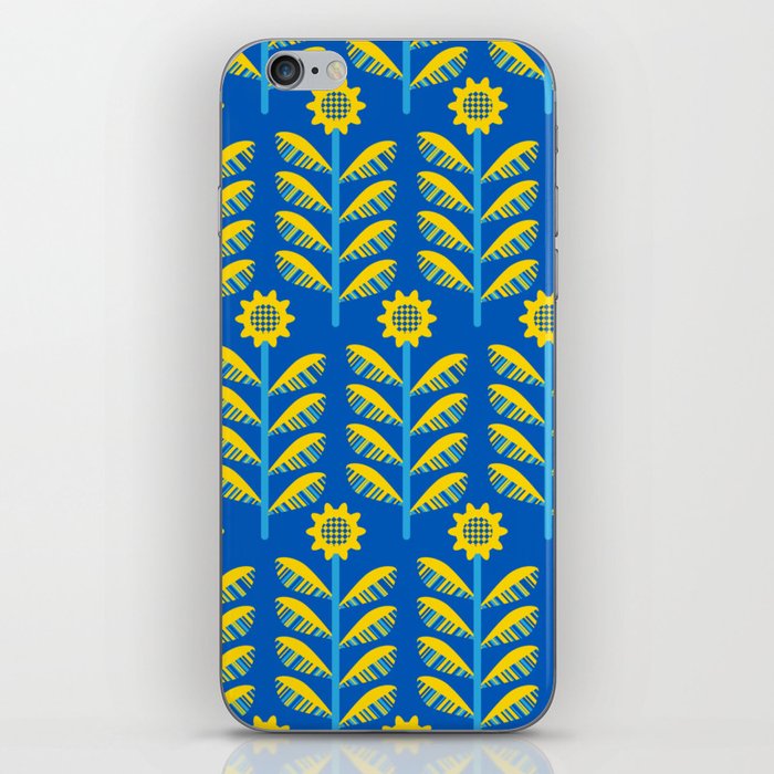 SUNFLOWERS AND SUPPORT FOR UKRAINE iPhone Skin