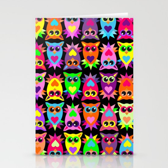 Owls Stationery Cards