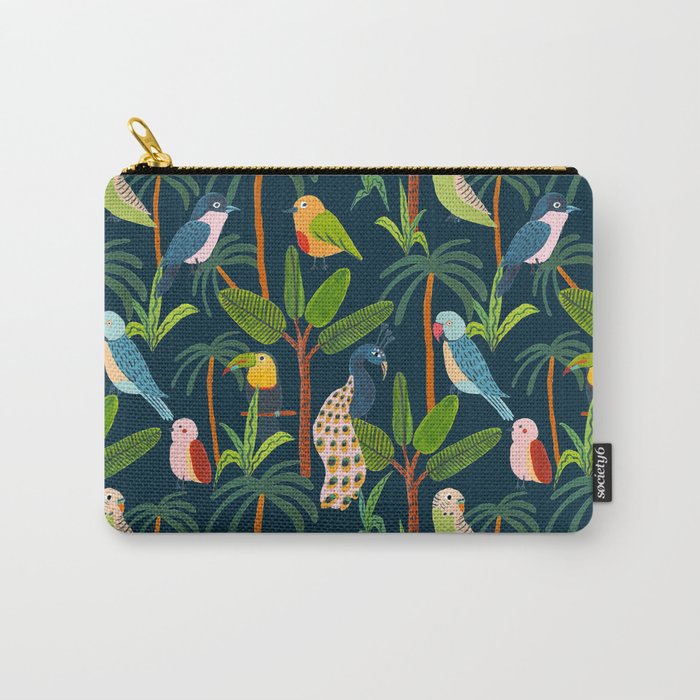 Jungle Birds Carry-All Pouch