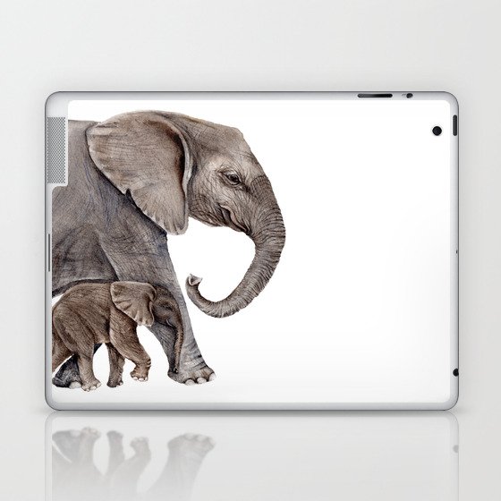 Elephants Laptop & iPad Skin
