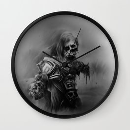 Zombie Deathknight Wall Clock
