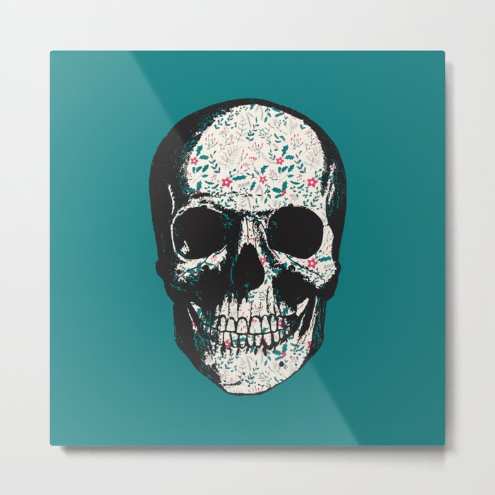 G-Skull Metal Print