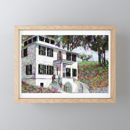 golf house colors Framed Mini Art Print