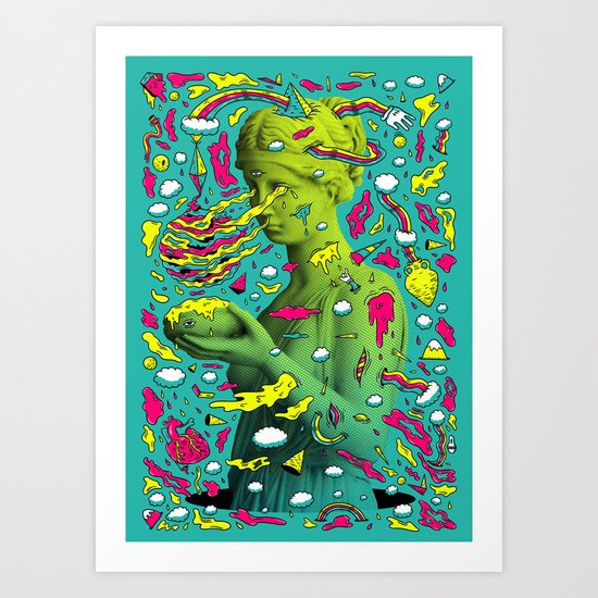 Greek Matter Art Print