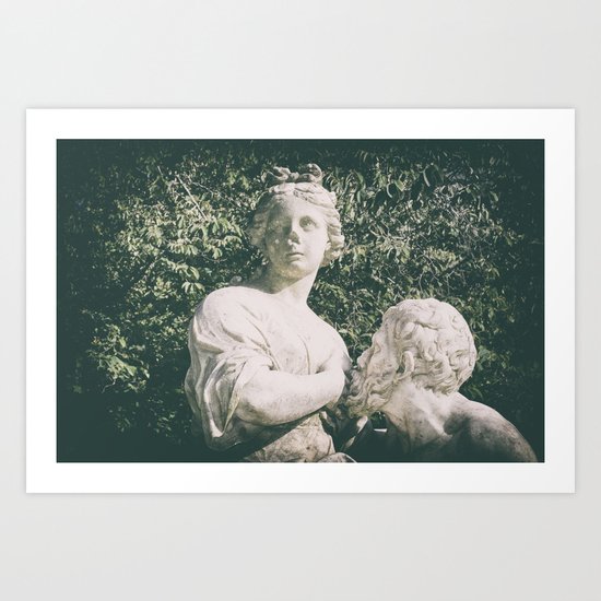in the park Art Print