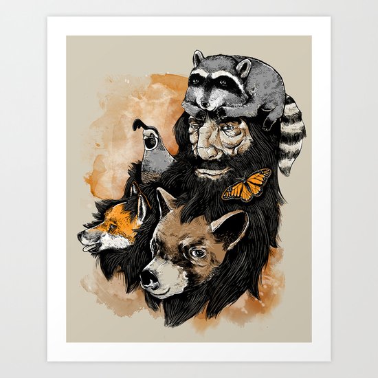 Best Friends Art Print
