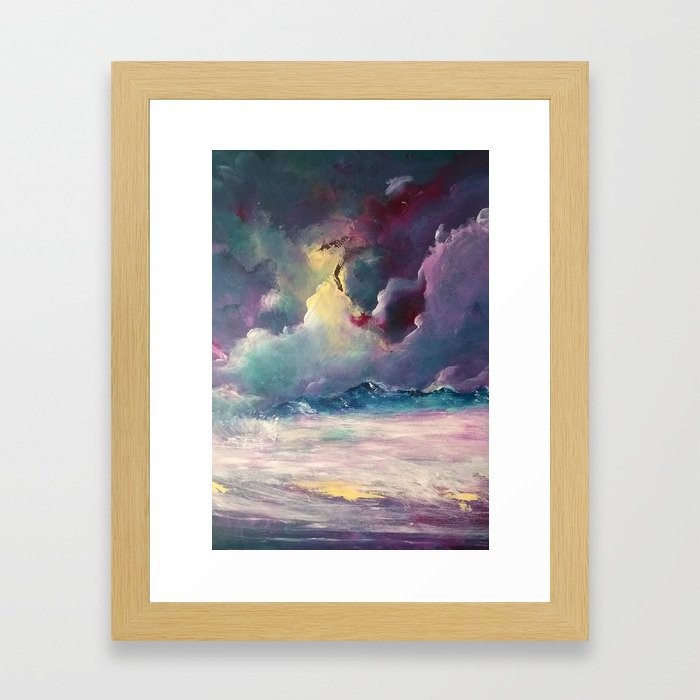 "To Be Still And Know" Framed Art Print