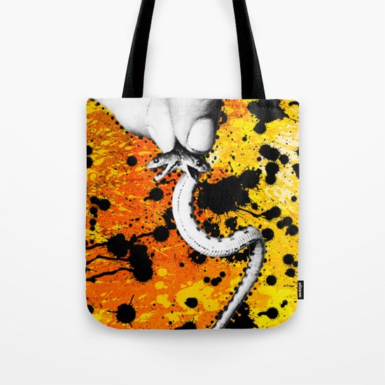 Two Headed Snake Tote Bag
