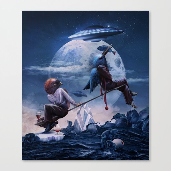 Full Moon Canvas Print