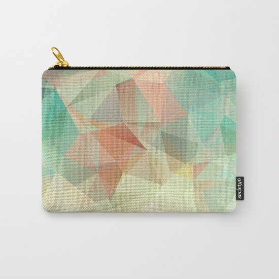 Polygon picture. Oasis in the desert. Carry-All Pouch