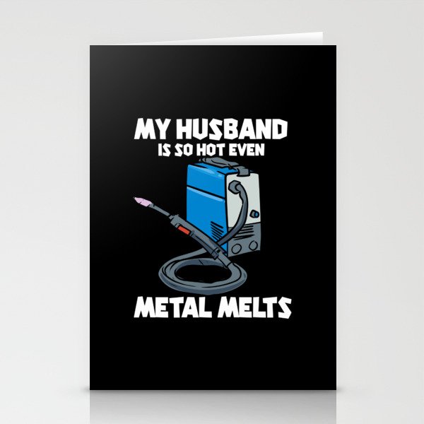 Even Metal Melts Stationery Cards