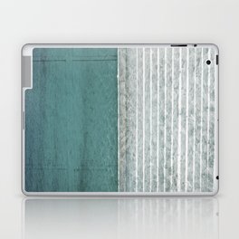 muted green soft enzyme wash fabric look Laptop Skin