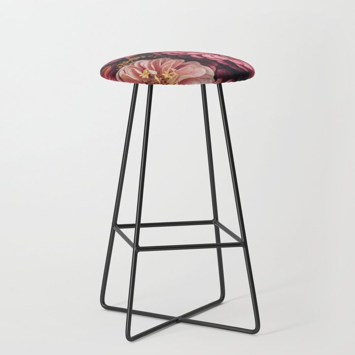 Flower photography - Colorful Gerbera Daisies - floral print Bar Stool
