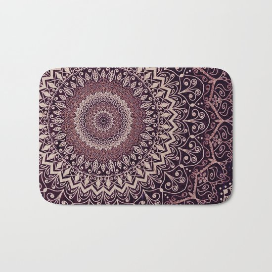 MARSALA MANDALA Bath Mat