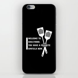 Funny Adulthood Quote iPhone Skin
