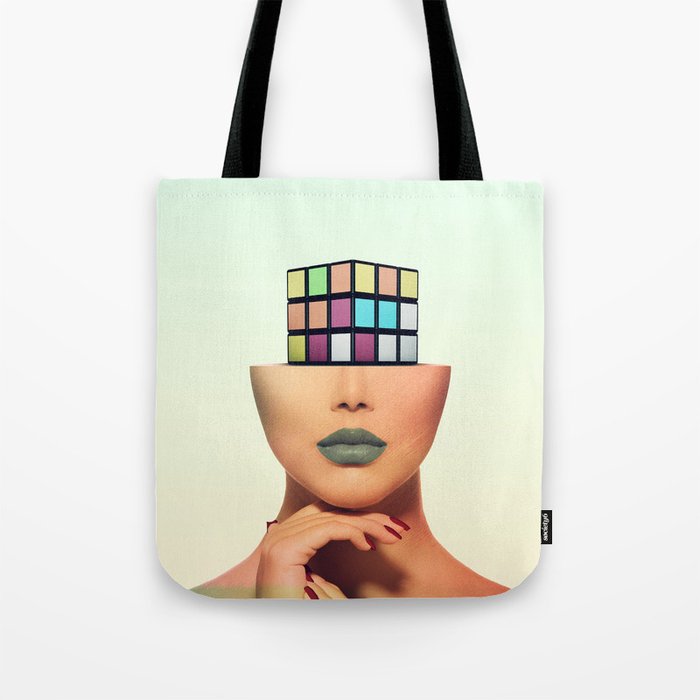 Look me in the eyes Tote Bag