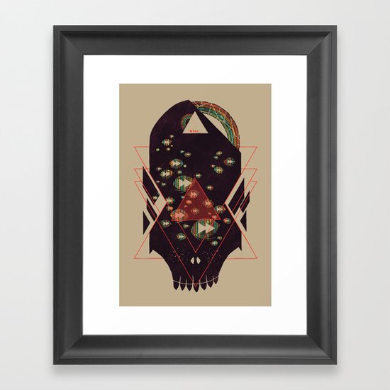 Fast Forward Framed Art Print