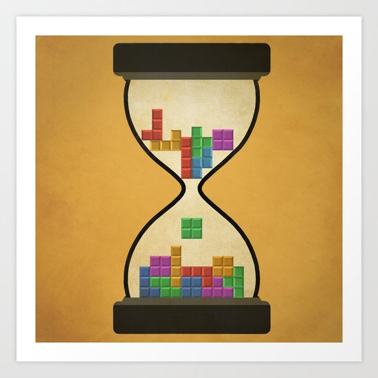 tetris Art Print