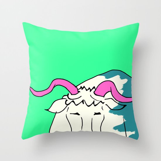 Beast of Burden Throw Pillow
