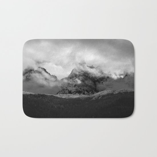 French Alps, Chamonix, France. Bath Mat