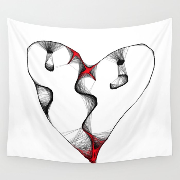 Heart Wall Tapestry